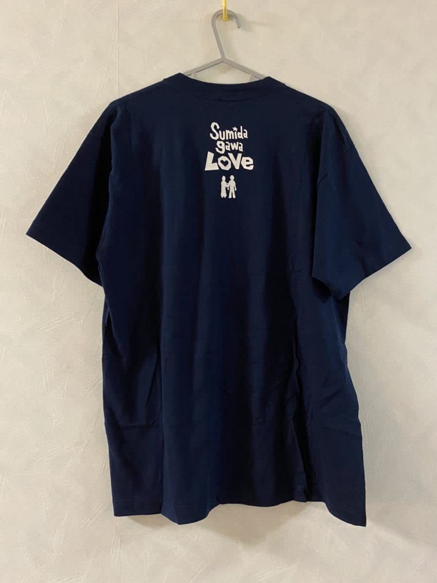 Amazon.co.jp: 岡千秋 隅田川慕情 Tシャツ L 演歌歌手 波止場
